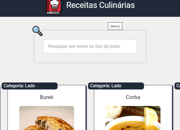 Receitas Culinárias